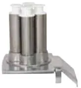 Goulotte 4 tubes: 2 tubes � 50mm et 2 tubes � 70mm 28161